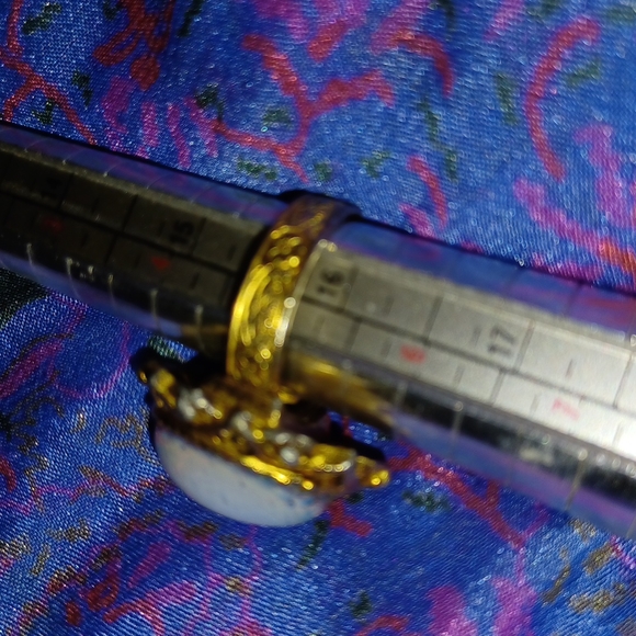 Vintage glass ring. - Picture 7 of 9